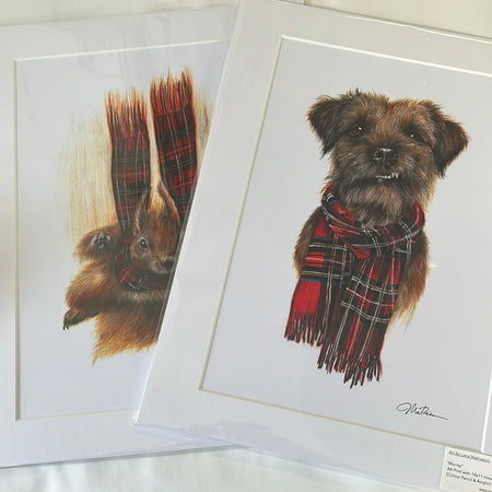 Art by Lana Mathieson Mounted Prints
