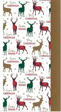 Tissue Paper Pack Stag/Gold