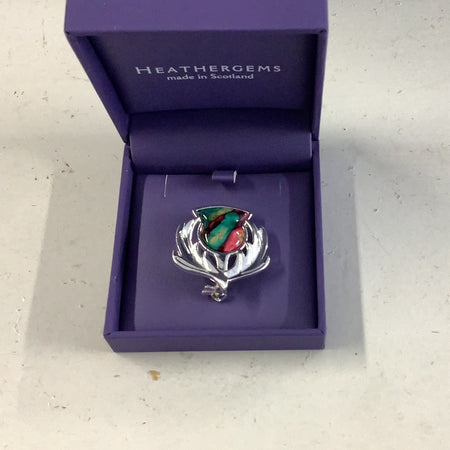 Thistle Brooch