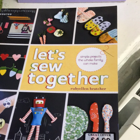 Book - let’s sew together - New Lanark Spinning Company