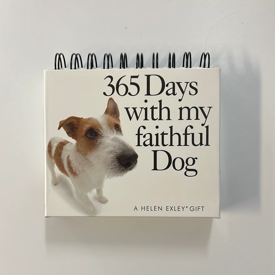 Book - 365 Days With My Faithful Dog