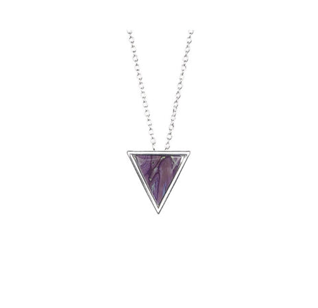 Heathergems Neuk Triangle Necklace SP436