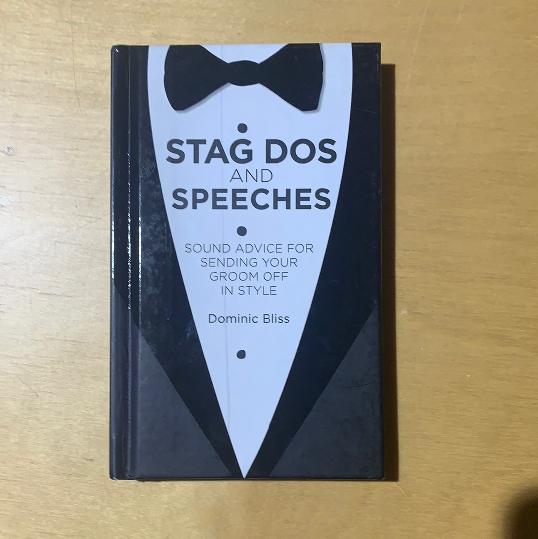 Book - Stag Do’s and Speeches