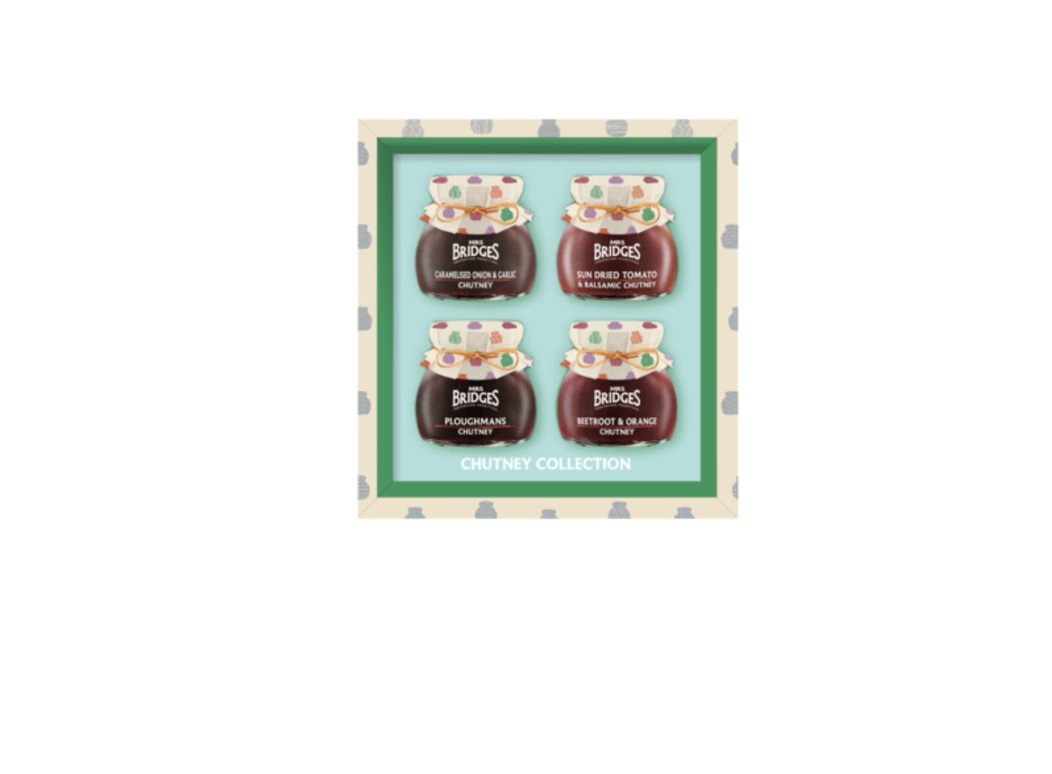 Mrs Bridges 4 Mini Chutney Gift Set