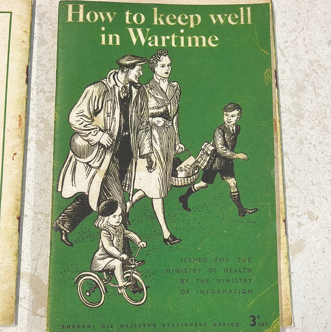 Replica Book - How to Keep Well in Wartime