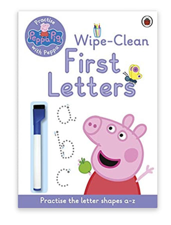 Book Peppa Pig Wipe Clean First Letters