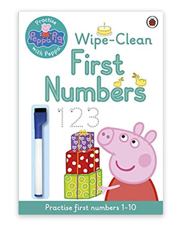 Book - Peppa Pig Wipe Clean First Numbers