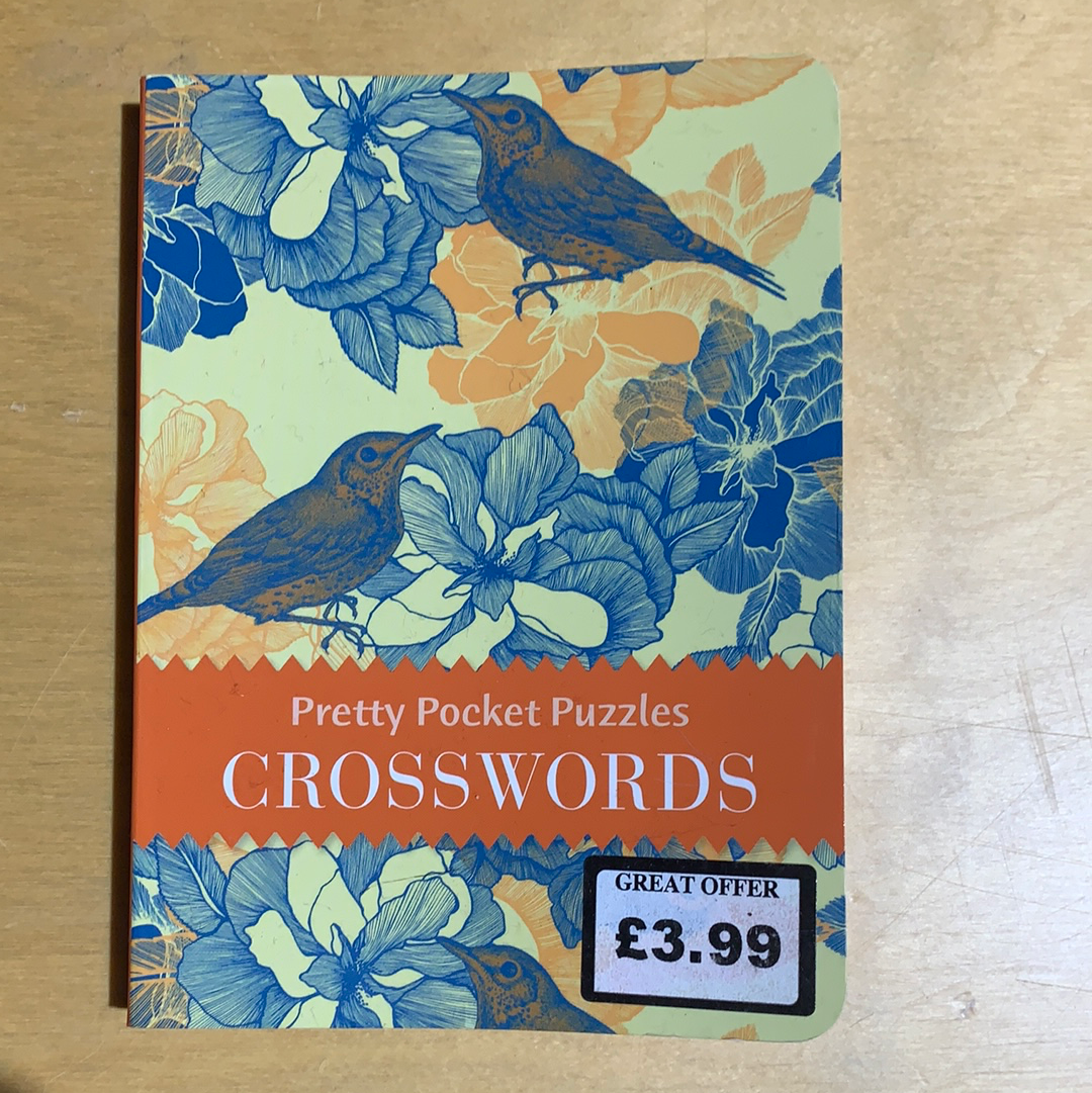 Book - Pretty Pocket Puzzles, Crosswords