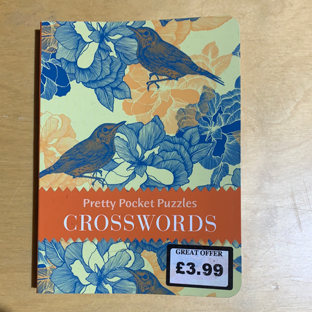 Book - Pretty Pocket Puzzles, Crosswords - New Lanark Spinning Company