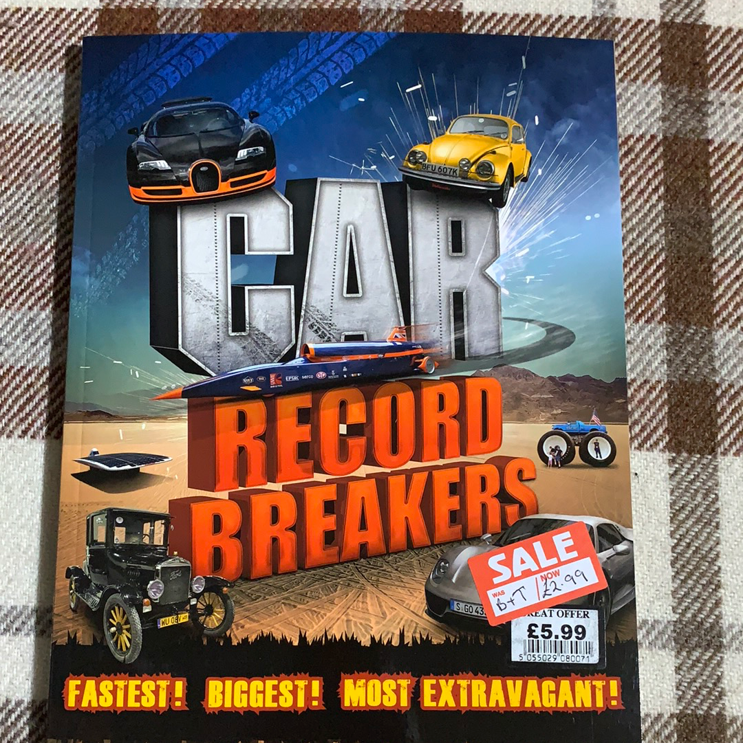 Book - Car Record Breakers