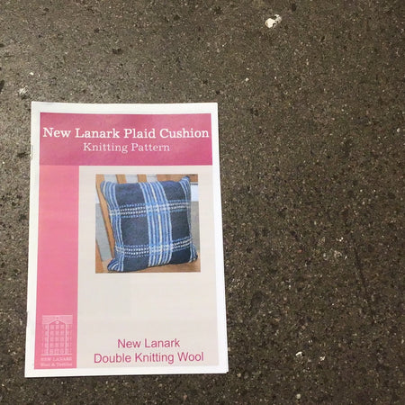 New Lanark Plaid Cushion Cover
