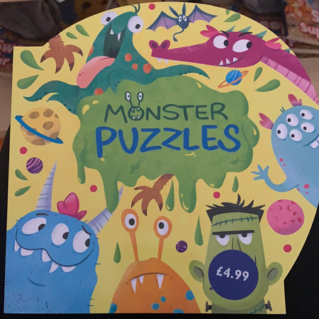 Book - Monster Puzzles - New Lanark Spinning Company