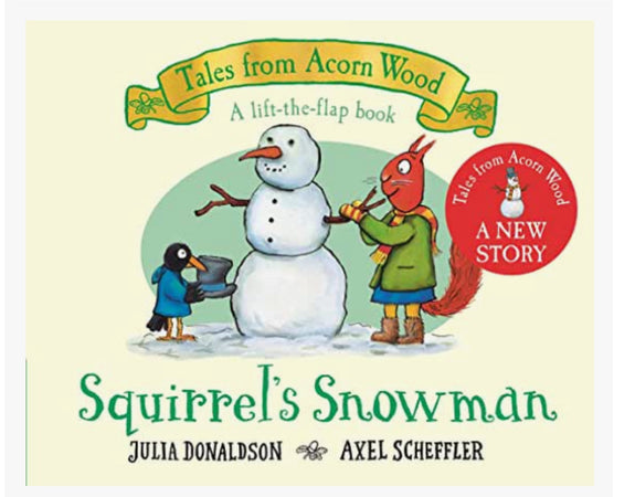 Book - Squirrel’s Snowman
