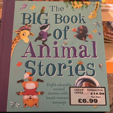 Book - The Big Book of Animal Stories - New Lanark Spinning Company