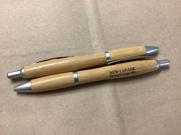 New Lanark Bamboo Pen