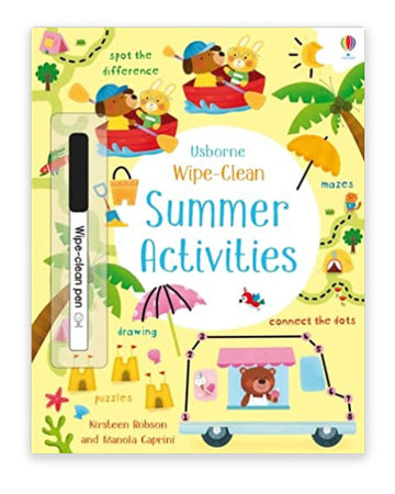 Book Usborne Wile Clean Summer Activities