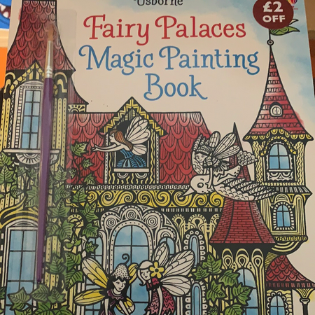Book - Fairy Palaces Magic Painting Book - New Lanark Spinning Company