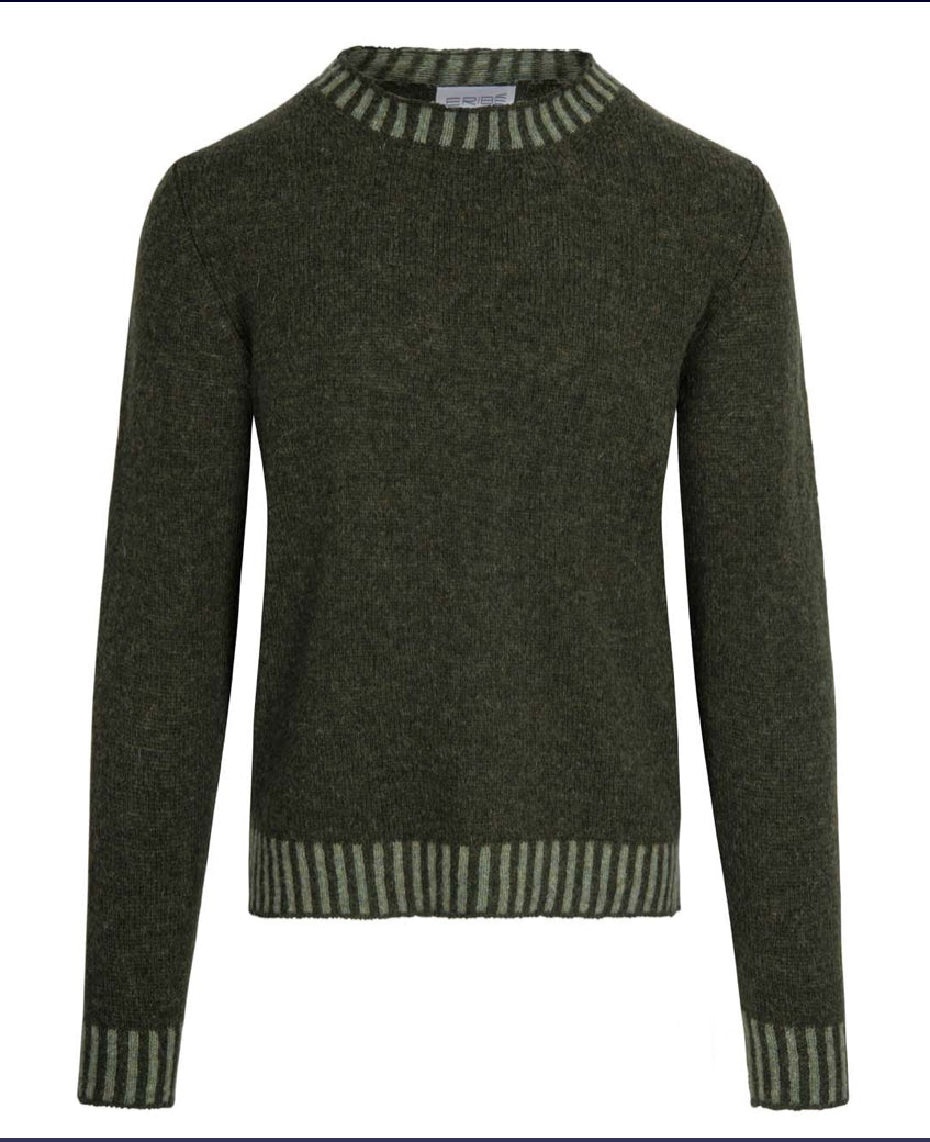 Eribe Sweater Bruar Lichen Green