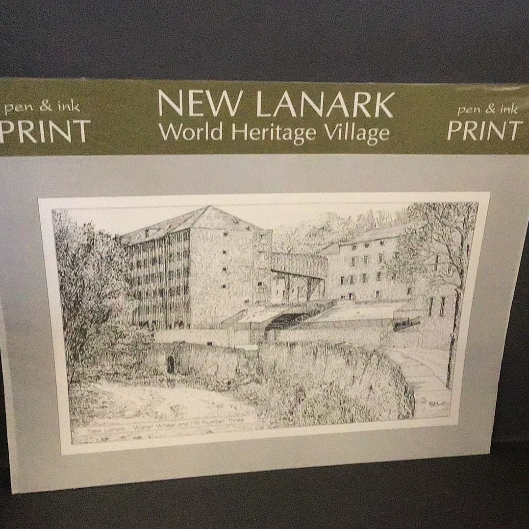 New Lanark Print Mill Number Three