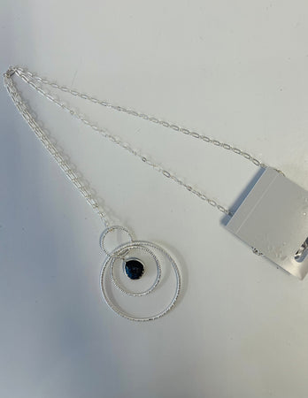 Circular Gemstone Pendant