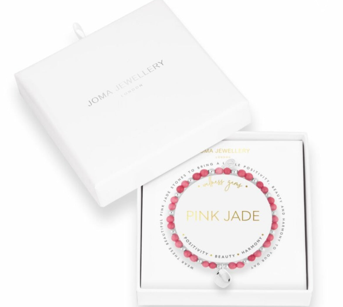 Joma Pink Jade Wellness Bracelet