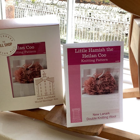 Little Hamish The Heilan Coo Knitting Kit