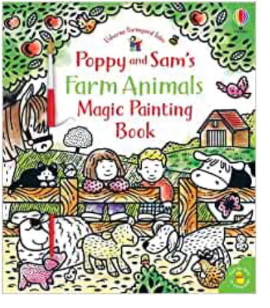 Book Poppy & Sam’s Farm Animals Magic Painting