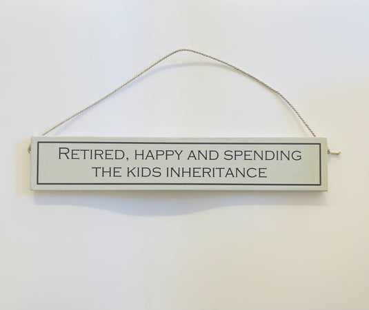 Witty Wooden Signs