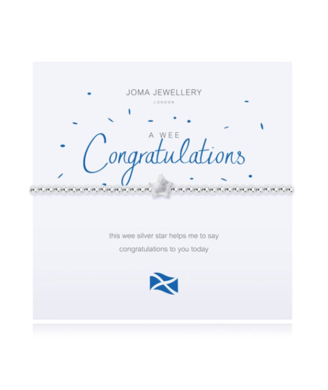 Joma - A Wee Congratulations Bracelet