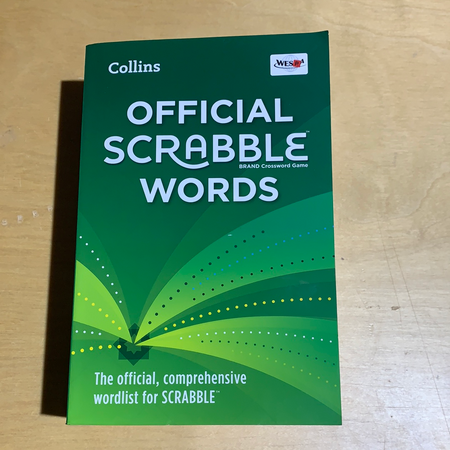 Book - Official Scrabble Words - New Lanark Spinning Company