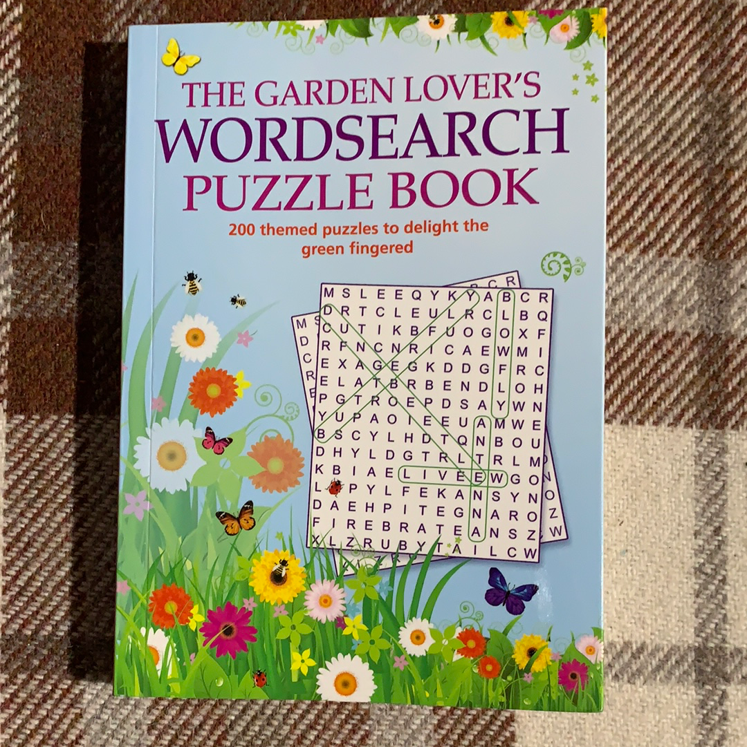 Book - The Garden Lover’s Wordsearch Puzzle Book
