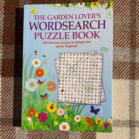 Book - The Garden Lover’s Wordsearch Puzzle Book - New Lanark Spinning Company