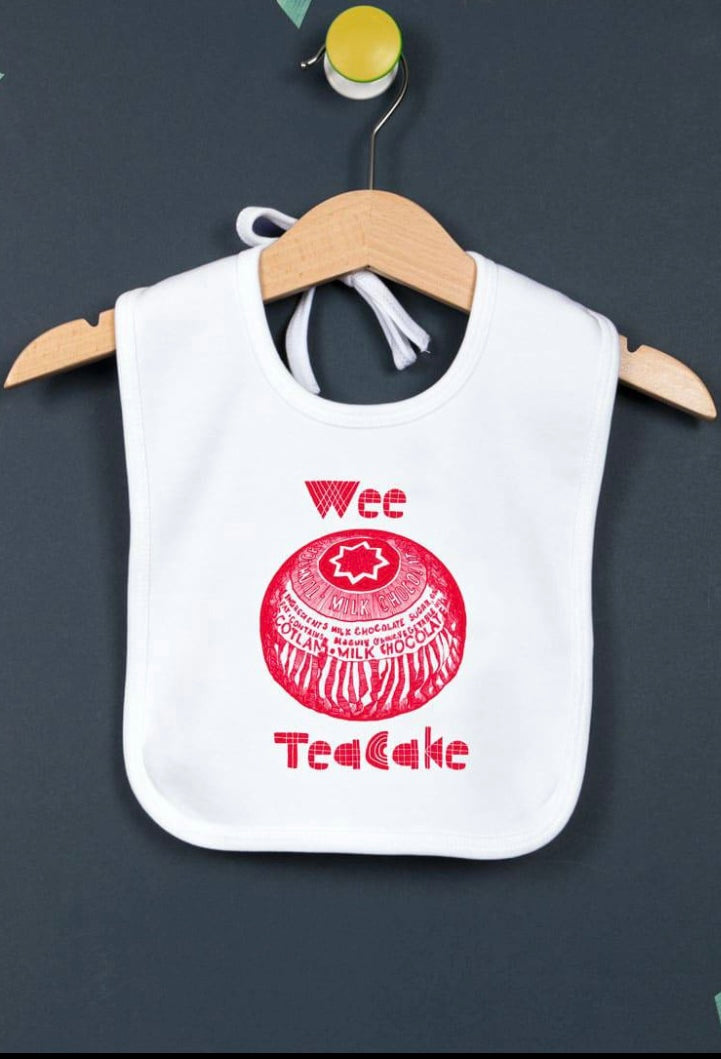 Wee Teecake Organic Baby Bib