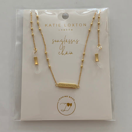 Katie Loxton Sunglass Chain - Beaded Gold