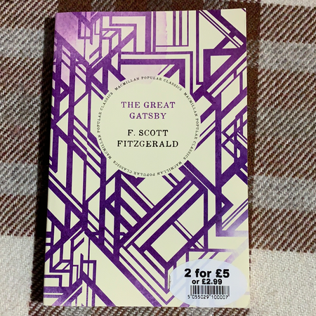 Book - The Great Gatsby - New Lanark Spinning Company